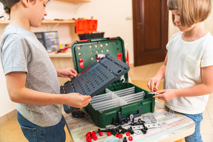 klein Bosch Werkbankkoffer